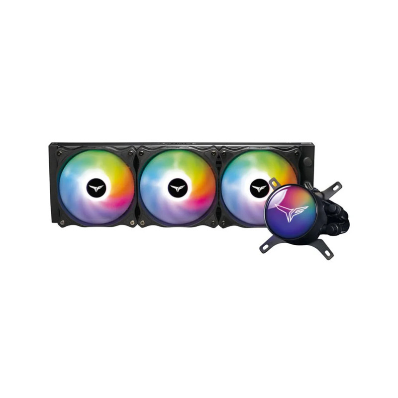 Team Group Siren GD360E All-in-One ARGB CPU Liquid Cooler - Black - مبرد